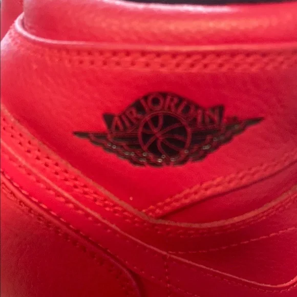 Nike Air Jordan 1 High “Red Black” Sneakers - Picture 4 of 11